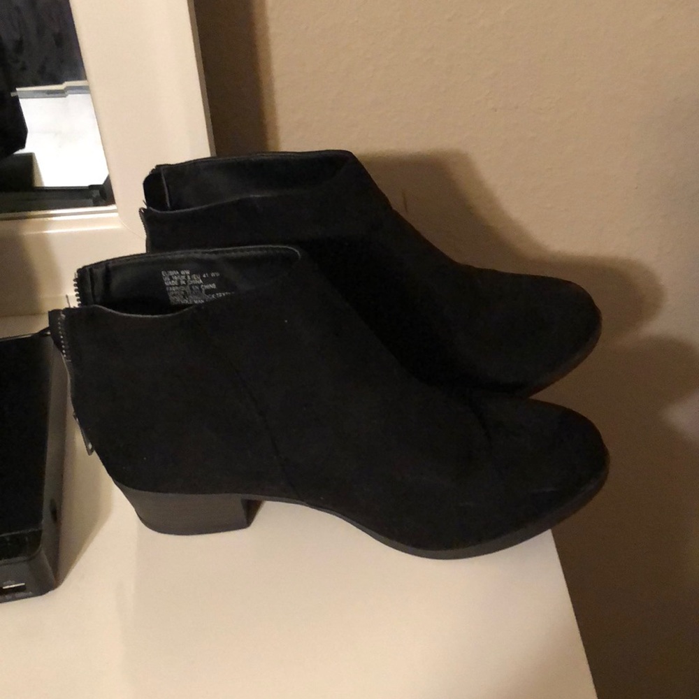 Black booties